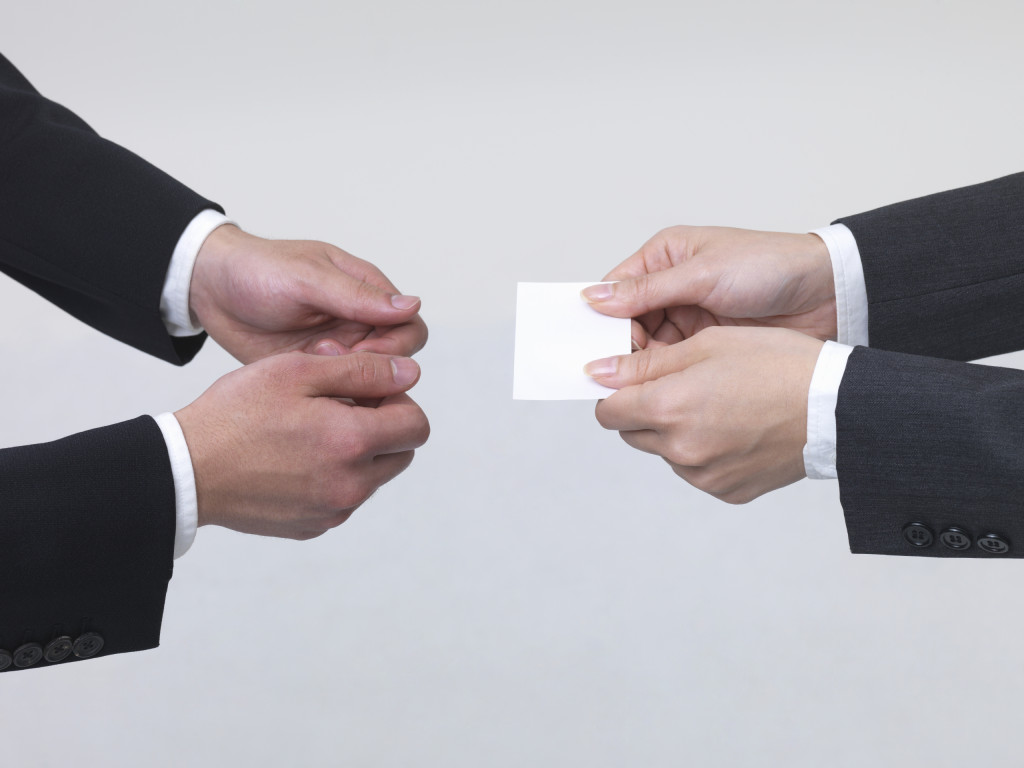 Importance Of Business Card Etiquette