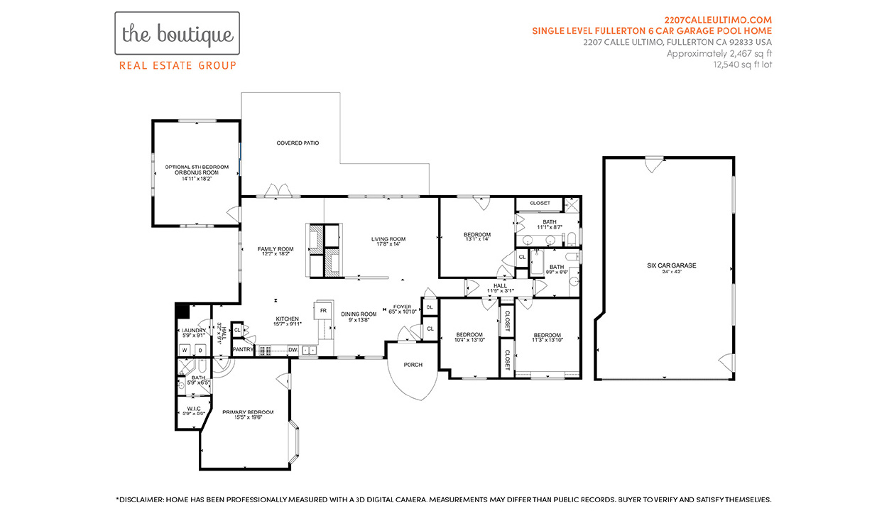 2207 Calle Ultimo, Fullerton CA: 